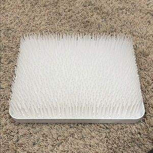 Boom Grass Baby Drying Rack - white/clear